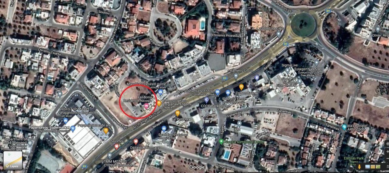 Kalidonia Residence Suite Nicosia , Spacious 2 Bedroom Suite With Office מראה חיצוני תמונה
